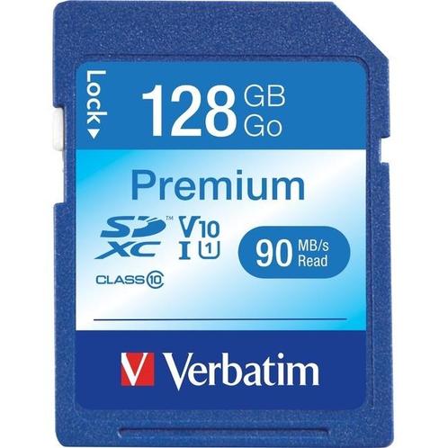 Verbatim SDXC UHS-1 geheugenkaart / 128GB, Audio, Tv en Foto, Fotografie | Geheugenkaarten, Ophalen of Verzenden