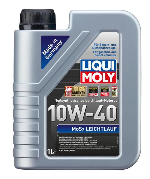 Liqui Moly 10W40 Motorolie MoS2 (1L) 2626 Leichtlauf A3/B..., Auto-onderdelen, Motor en Toebehoren, Nieuw, Ophalen of Verzenden