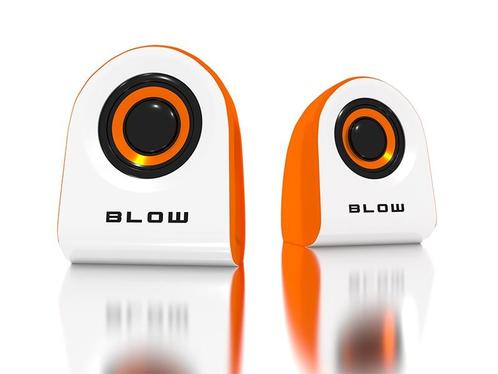 Computer Speakers Stereo Mini - Wit Oranje - MS-25, Doe-het-zelf en Verbouw, Overige Doe-het-zelf en Verbouw, Nieuw, Ophalen of Verzenden