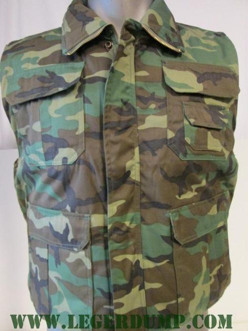 Bodywarmer camouflage met binnenzak (vest, Bodywarmers), Kleding | Heren, Bodywarmers, Nieuw, Ophalen of Verzenden