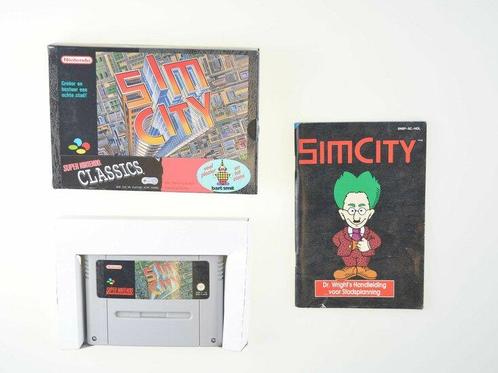 Sim City [Super Nintendo], Spelcomputers en Games, Games | Nintendo Super NES, Zo goed als nieuw, Ophalen of Verzenden