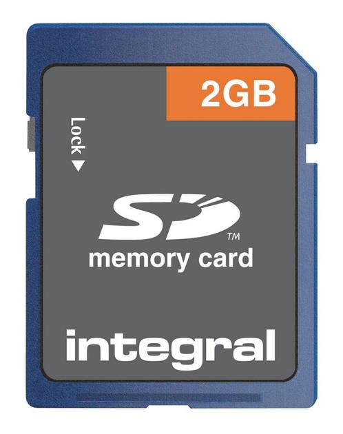 Integral SD geheugenkaart / 2GB, Audio, Tv en Foto, Fotografie | Geheugenkaarten, Ophalen of Verzenden