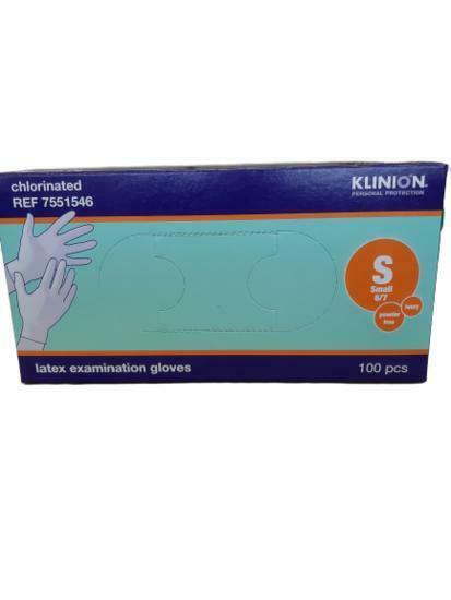 Klinion Latex Handschoenen Chlorinated Poeder Vrij Ivoor ..., Huis en Inrichting, Schoonmaakartikelen, Verzenden