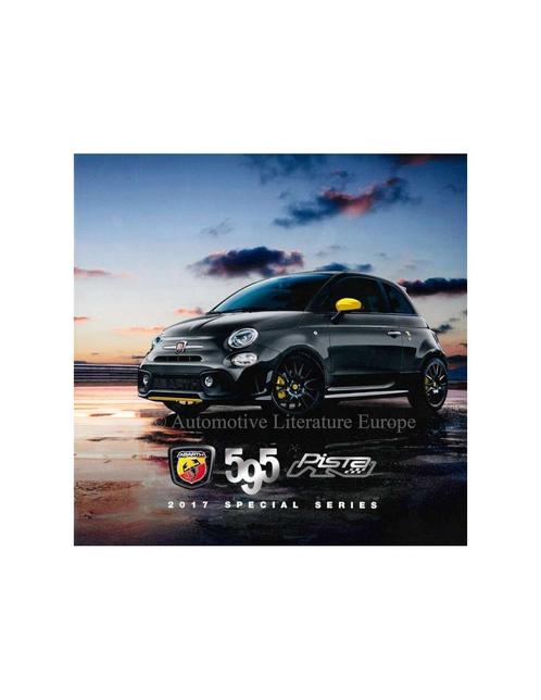 2017 ABARTH 595 PISTA SPECIAL SERIES BROCHURE NEDERLANDS, Boeken, Auto's | Folders en Tijdschriften