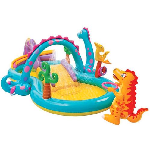 Intex Dinoland Play Center kinderzwembad 302 x 229 x 112 cm, Kinderen en Baby's, Speelgoed | Buiten | Zandbakken, Nieuw, Verzenden