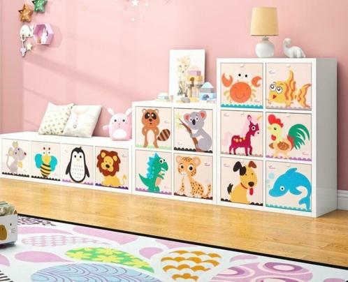 Opbergmand kinderkamer (Past in Ikea Kallax vakkenkast), Kinderen en Baby's, Kinderkamer | Inrichting en Decoratie, Nieuw