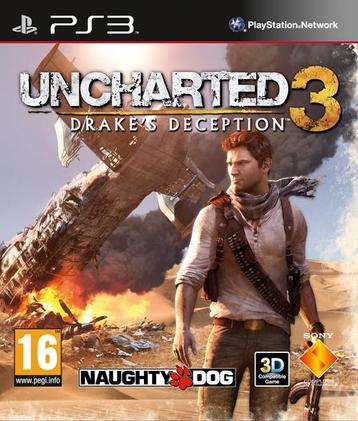 Uncharted 3: Drakes Deception PS3 Morgen in huis!