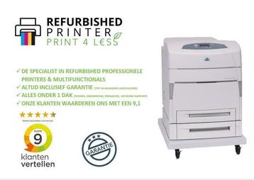 A3 Kleuren laserprinter Refurbished Garantie HP LaserJet5550
