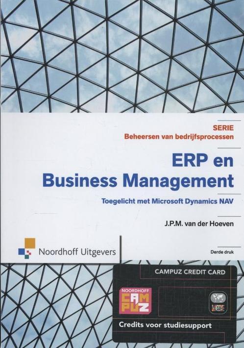 ERP en business management, 9789001820732, Boeken, Studieboeken en Cursussen, Zo goed als nieuw, Verzenden
