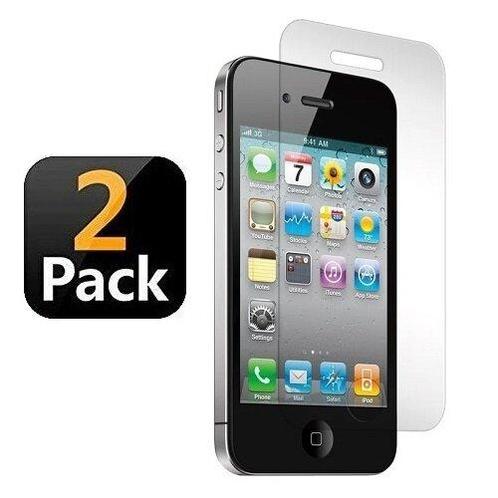 iPhone 4 4s Screenprotector Beschermglas 2x, Telecommunicatie, Mobiele telefoons | Hoesjes en Frontjes | Apple iPhone, Nieuw, Verzenden