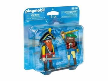 Playmobil Piraat en Kapitein Minifigure - 5826 (Nieuw)