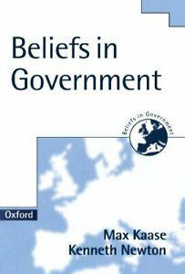 Beliefs in Government.by Kaase, Max New   ., Boeken, Overige Boeken, Zo goed als nieuw, Verzenden