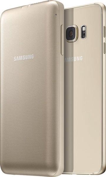 Samsung Draadloze Powerbank voor Samsung S6 Edge Plus - Goud, Telecommunicatie, Powerbanks, Verzenden