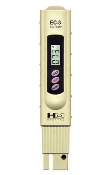Digitale EC / Thermo-meter (Geleidbaarheidsmeter)