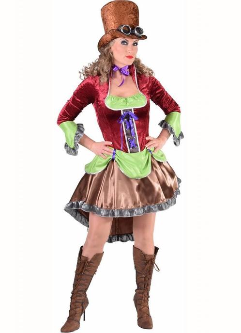Steampunk burlesque kostuum vrouw, Kleding | Dames, Carnavalskleding en Feestkleding, Nieuw, Ophalen of Verzenden