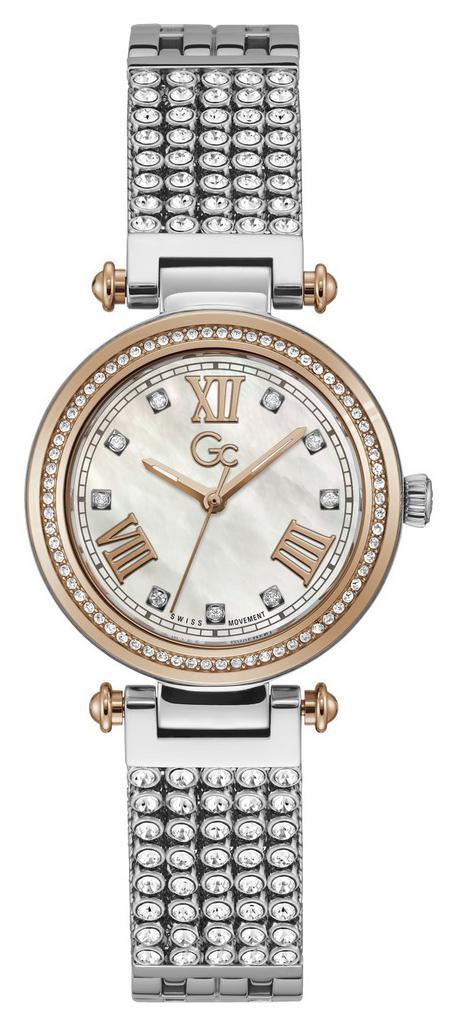 Gc Guess Collection Y47009L1MF PrimeChic dames horloge 32 mm, Sieraden, Tassen en Uiterlijk, Horloges | Dames, Staal, Nieuw, Staal