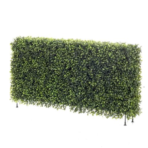 Emerald Kunstplant buxushaag 100x20x25 cm, Tuin en Terras, Gras en Kunstgras, Nieuw, Verzenden