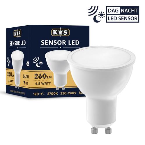 Sensor LED 4,5W dag/nacht Lichtbronnen Lichtbronnen, Huis en Inrichting, Lampen | Losse lampen, Verzenden