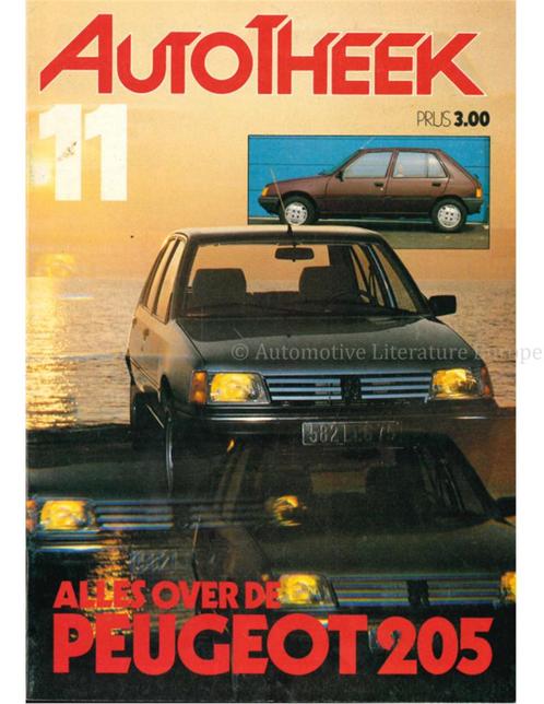 ALLES OVER DE PEUGEOT 205, AUTOTHEEK 11, Boeken, Auto's | Boeken, Peugeot