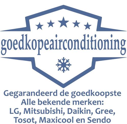 Goedkopeairconditioning - Alle merken - Snelle levering!, Witgoed en Apparatuur, Airco's, 100 m³ of groter, Koelen en Ontvochtigen