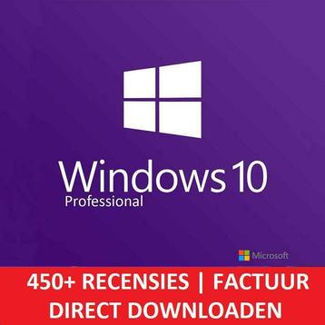 Windows 10 Pro Licentie | Direct Geleverd | 450+ Recensies