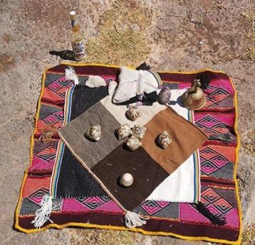 Shaman mesa, mesa tuch, mesa cloth,  mestana sjamanisme