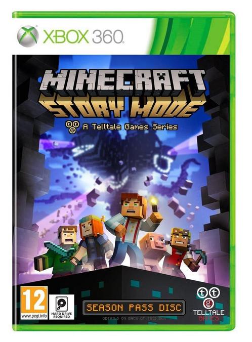 Minecraft: Story Mode Xbox 360 Garantie & morgen in huis!/*/, Spelcomputers en Games, Games | Xbox 360, 1 speler, Zo goed als nieuw