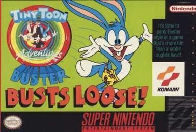 Tiny Toon Adventures Buster Busts Loose! (Losse Cartridge), Spelcomputers en Games, Games | Nintendo Super NES, Zo goed als nieuw