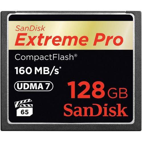 Sandisk CF 128GB Extreme Pro 160 MB/s, Audio, Tv en Foto, Fotografie | Geheugenkaarten, Overige typen, Nieuw, Ophalen of Verzenden