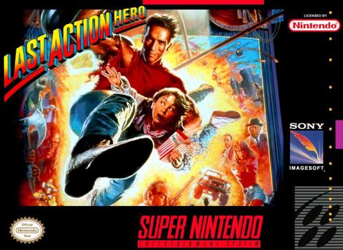 Last Action Hero (Losse Cartridge) (SNES Games), Spelcomputers en Games, Games | Nintendo Super NES, Zo goed als nieuw, Ophalen of Verzenden