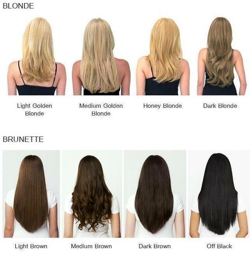 Clip in Remy human hair extensions blond bruin en zwart haar, Sieraden, Tassen en Uiterlijk, Uiterlijk | Haarverzorging, Pruik of Haarverlenging