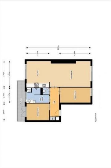 Te Huur 3 kamer Appartement Leyweg In Den Haag