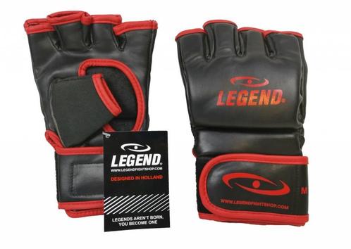 Legend Bokszak/MMA handschoenen Flow zwart/rood -Maat M -, Sport en Fitness, Vechtsporten en Zelfverdediging
