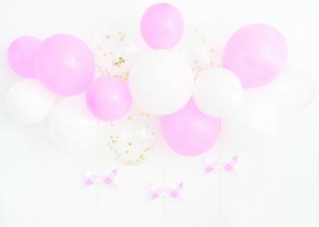 Ballonnenboog Set Roze (15st)