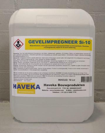 Impregneermiddel can á 10 Ltr (gevelimpregneer Si-10)