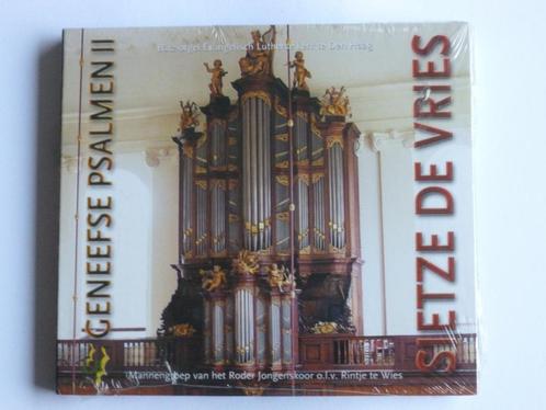 Sietze de Vries - Geneefse Psalmen II (nieuw), Cd's en Dvd's, Cd's | Religie en Gospel, Verzenden