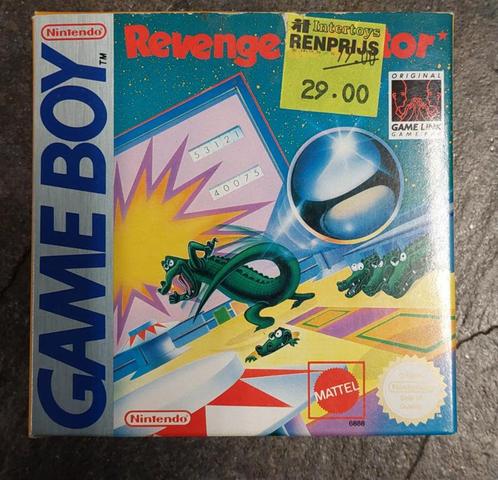 Revenge of the Gator (Gameboy tweedehands game), Spelcomputers en Games, Games | Nintendo Game Boy, Zo goed als nieuw, Ophalen of Verzenden