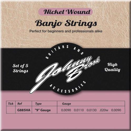 Banjo snaren nickel wound 009, Muziek en Instrumenten, Instrumenten | Toebehoren, Verzenden