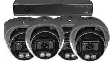 Beveiligingscamera set - 4 x Dome camera Premium