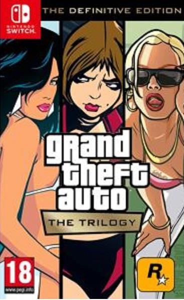 Grand Theft Auto: The Trilogy - Definitive Edition (GTA), Spelcomputers en Games, Games | Nintendo Switch, 1 speler, Zo goed als nieuw
