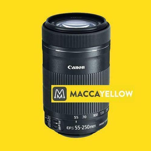 Canon EF-S 55-250mm f/4-5.6 IS STM met garantie, Audio, Tv en Foto, Fotografie | Lenzen en Objectieven, Telelens, Zo goed als nieuw