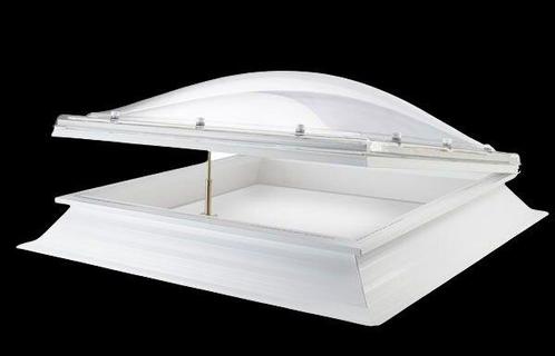 Lichtkoepel 50x50cm inclusief ventilerende dakopstand vanaf:, Doe-het-zelf en Verbouw, Glas en Ramen, Verzenden