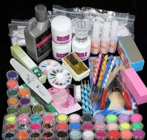 Nagel nep nagels kit starterspakket nepnagels set gel acryl, Sieraden, Tassen en Uiterlijk, Uiterlijk | Cosmetica en Make-up, Nieuw