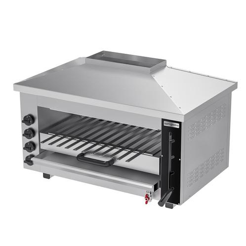 GGM Gastro | Pita-oven / Salamander - met 4 branders - 0,99, Witgoed en Apparatuur, Ovens, Inbouw, Verzenden