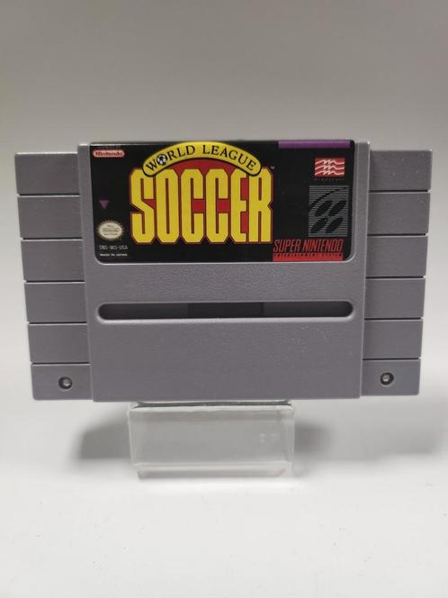 World League Soccer SNES, Spelcomputers en Games, Games | Nintendo Super NES, Ophalen of Verzenden