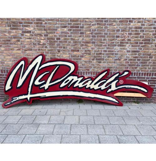 McDonalds Zeldzaam Logo Lichtbakplaat 360 x 128 cm, Verzamelen, Merken en Reclamevoorwerpen, Ophalen