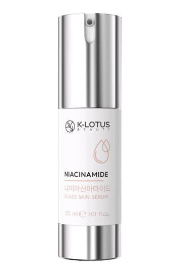 K-Lotus Beauty Glass Skin Niacinamide Serum 28 ML, Sieraden, Tassen en Uiterlijk, Uiterlijk | Lichaamsverzorging, Verzenden