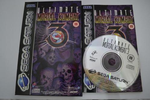 Ultimate Mortal Kombat 3 (SATURN), Spelcomputers en Games, Spelcomputers | Overige Accessoires, Zo goed als nieuw, Verzenden