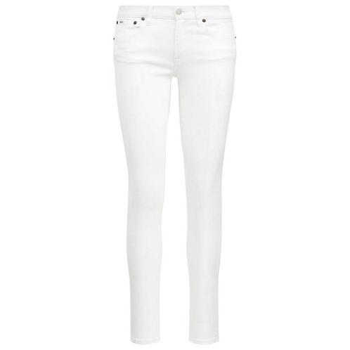 Polo Ralph Lauren • witte skinny jeans • 26, Kleding | Dames, Broeken en Pantalons, Wit, Nieuw, Verzenden