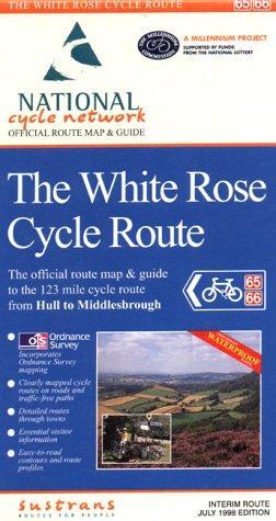 The White Rose Cycle Route: Official Route Map (National, Boeken, Motoren, Zo goed als nieuw, Verzenden